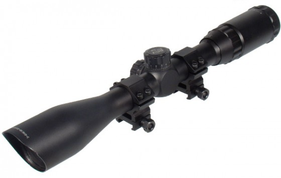 Оптический прицел Leapers 3-9x40 True Hunter Classic TF2+, сетка Mil-dot с кольцами на Weaver (SCP-U394FWT2)