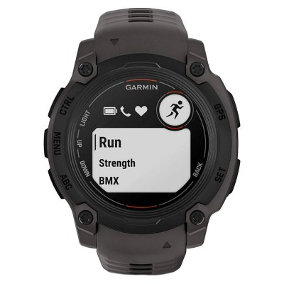 Часы Garmin Instinct E Black 40mm c угольно-черным ремешком
